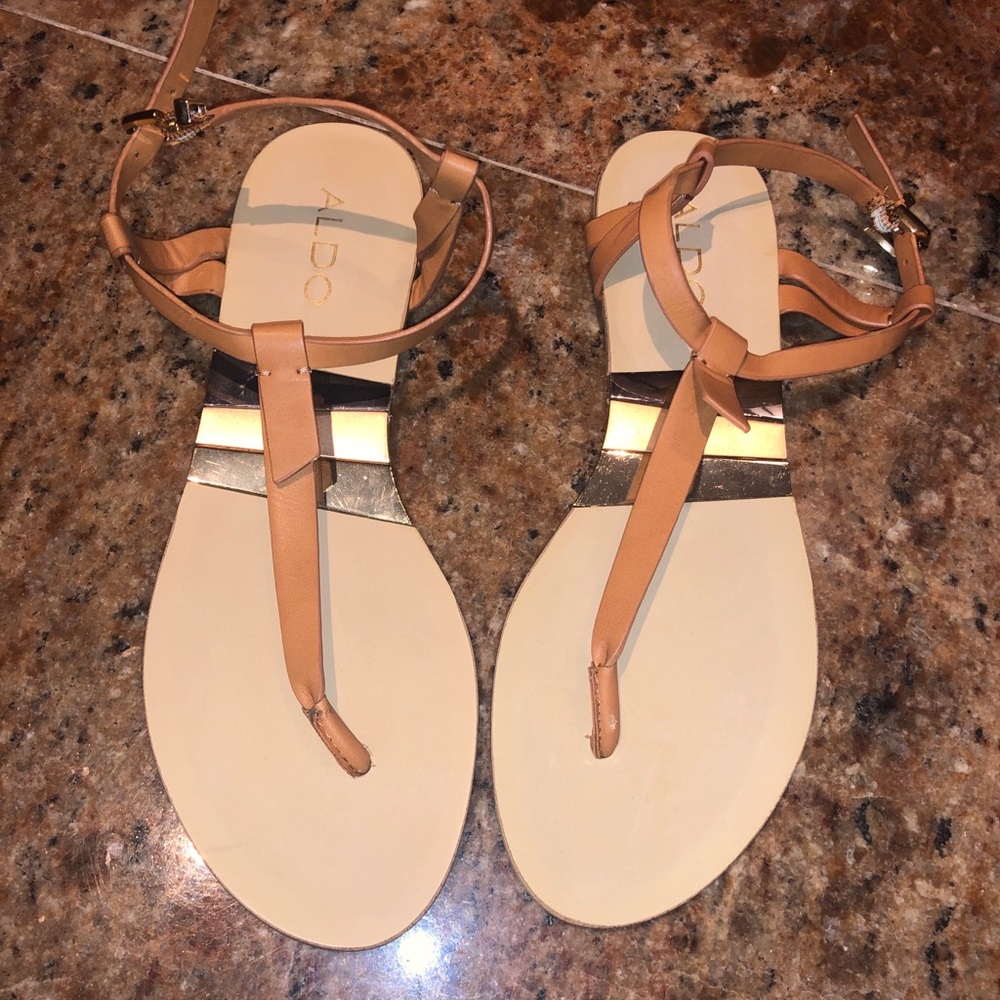 Aldo Tan Sandals :)